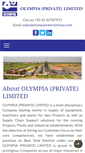 Mobile Screenshot of olympiainternational.com